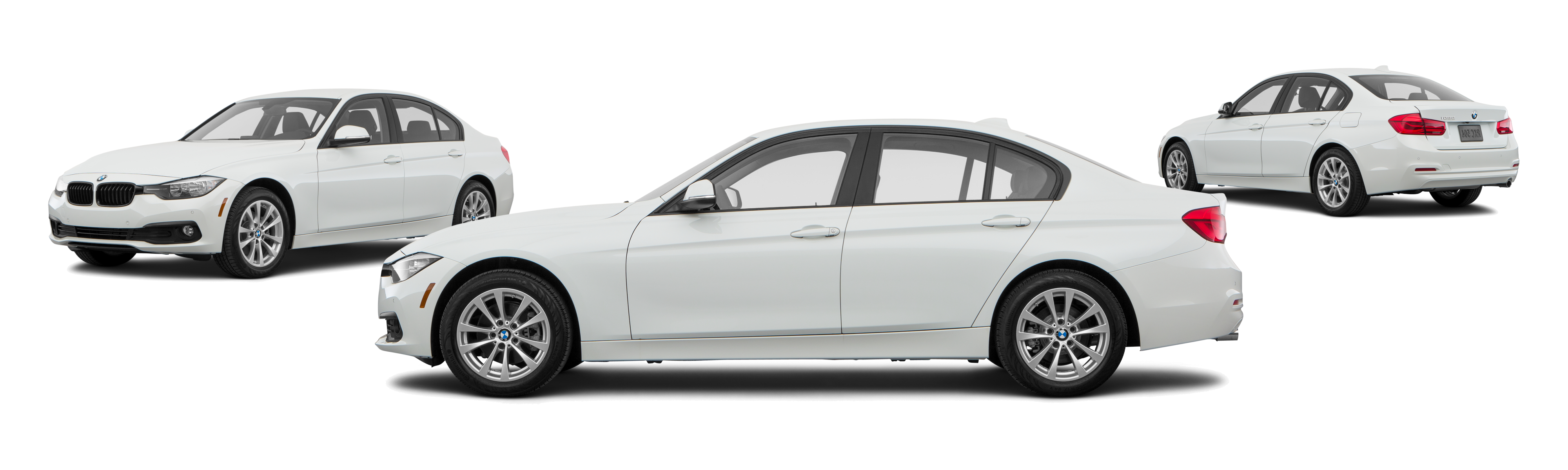 BMW Série 3 (F30) vista lateral traseira